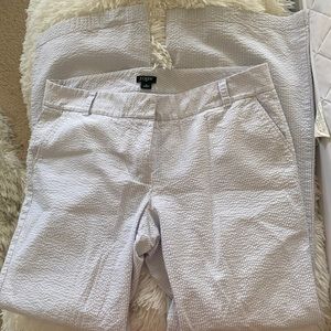 J Crew Seersucker Pants